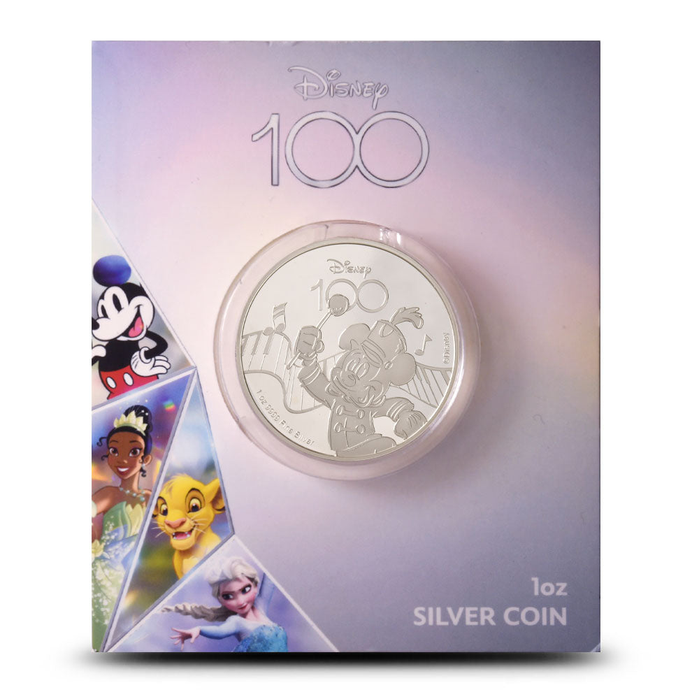 Mickey 1 once d'argent pur