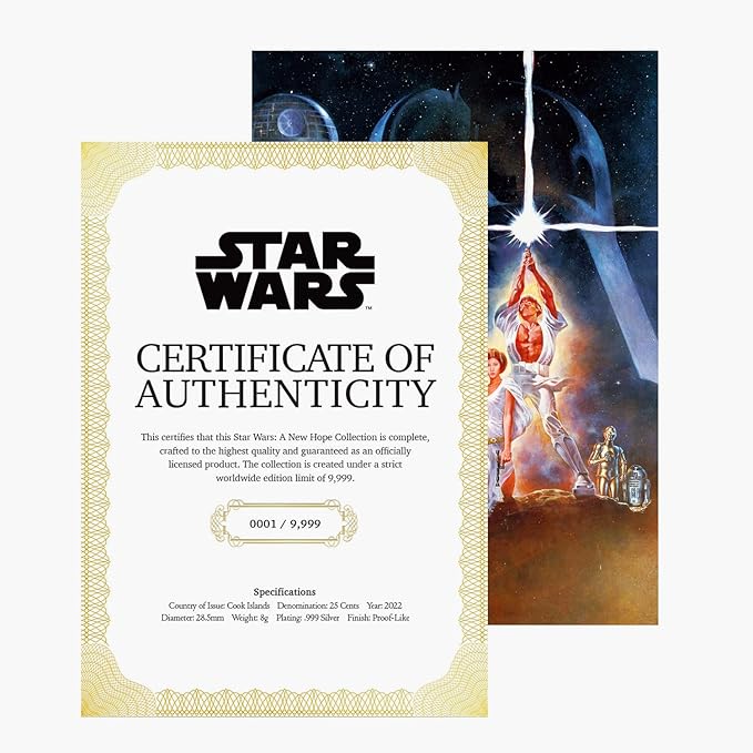 Star Wars™: A New Hope – Muntencollectie ter ere van het 45-jarig jubileum