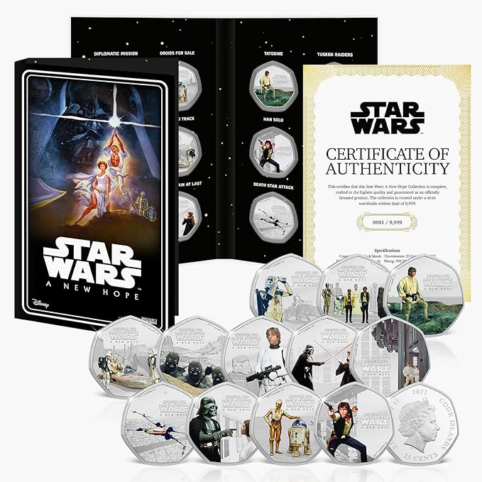 Star Wars™: A New Hope – Muntencollectie ter ere van het 45-jarig jubileum