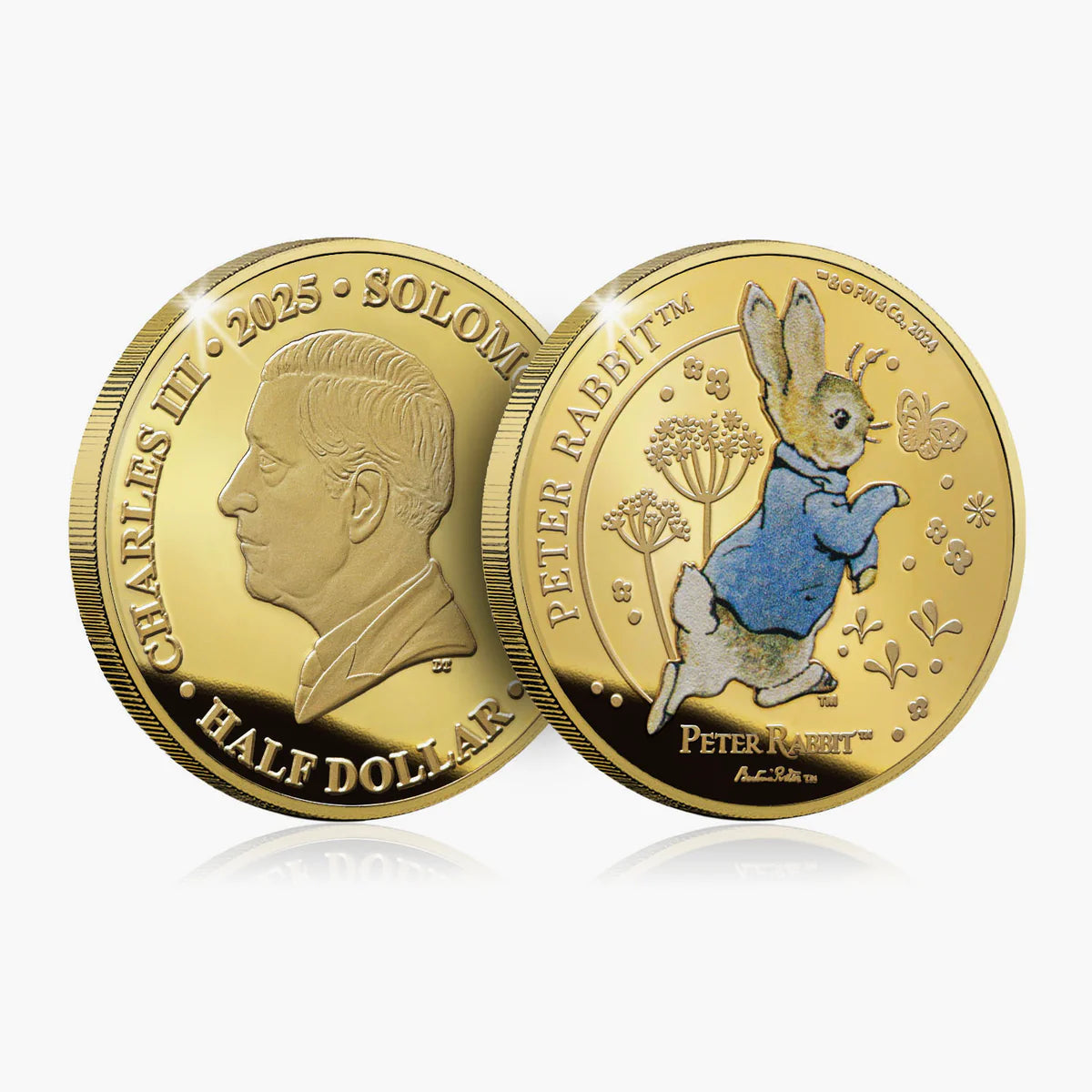 Whiskers and Tales Peter Rabbit Complete Coin Collection