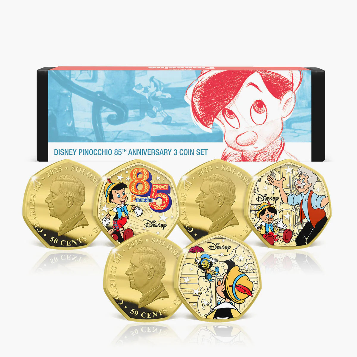 Pinocchio 85th Anniversary 2025 Vergulde Box Set Editie