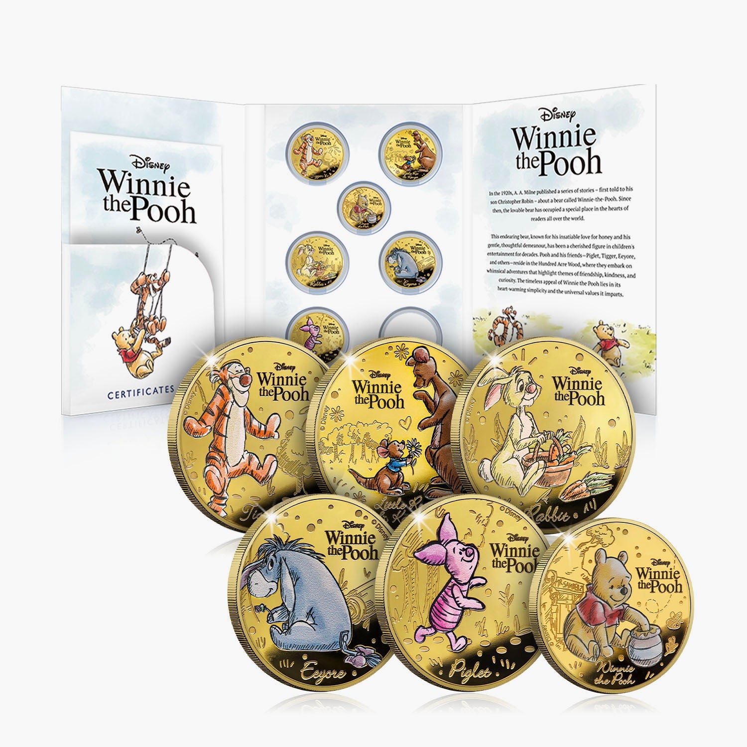 Avonturen in het 100-Bunderbos Winnie de Poeh Complete Muntencollectie 2025