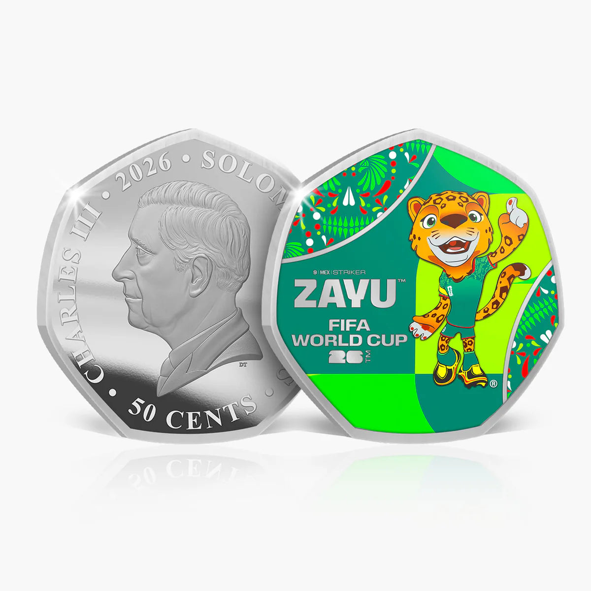 Le coffret officiel de pièces hors circulation de la Coupe du Monde de la FIFA 2026