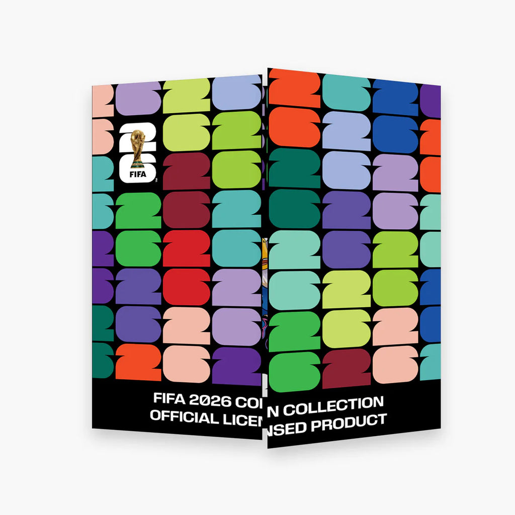 Le coffret officiel de pièces hors circulation de la Coupe du Monde de la FIFA 2026