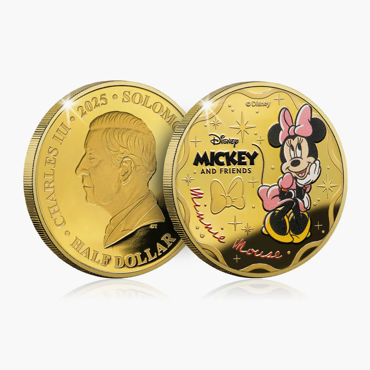 Coffret de pièces Disney officielles Mickey Mouse et ses amis pour toujours 2025
