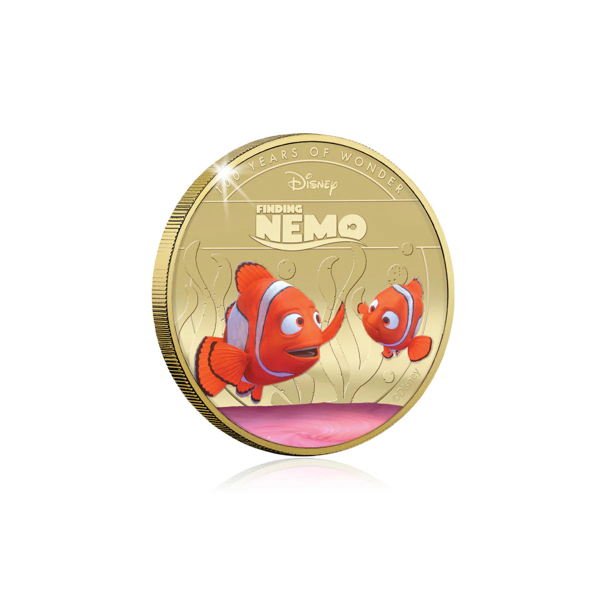 Nemo plaqué or 44 mm 