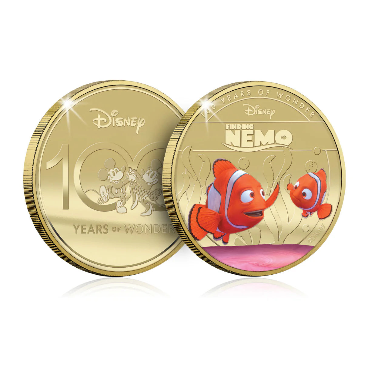 Nemo plaqué or 44 mm 