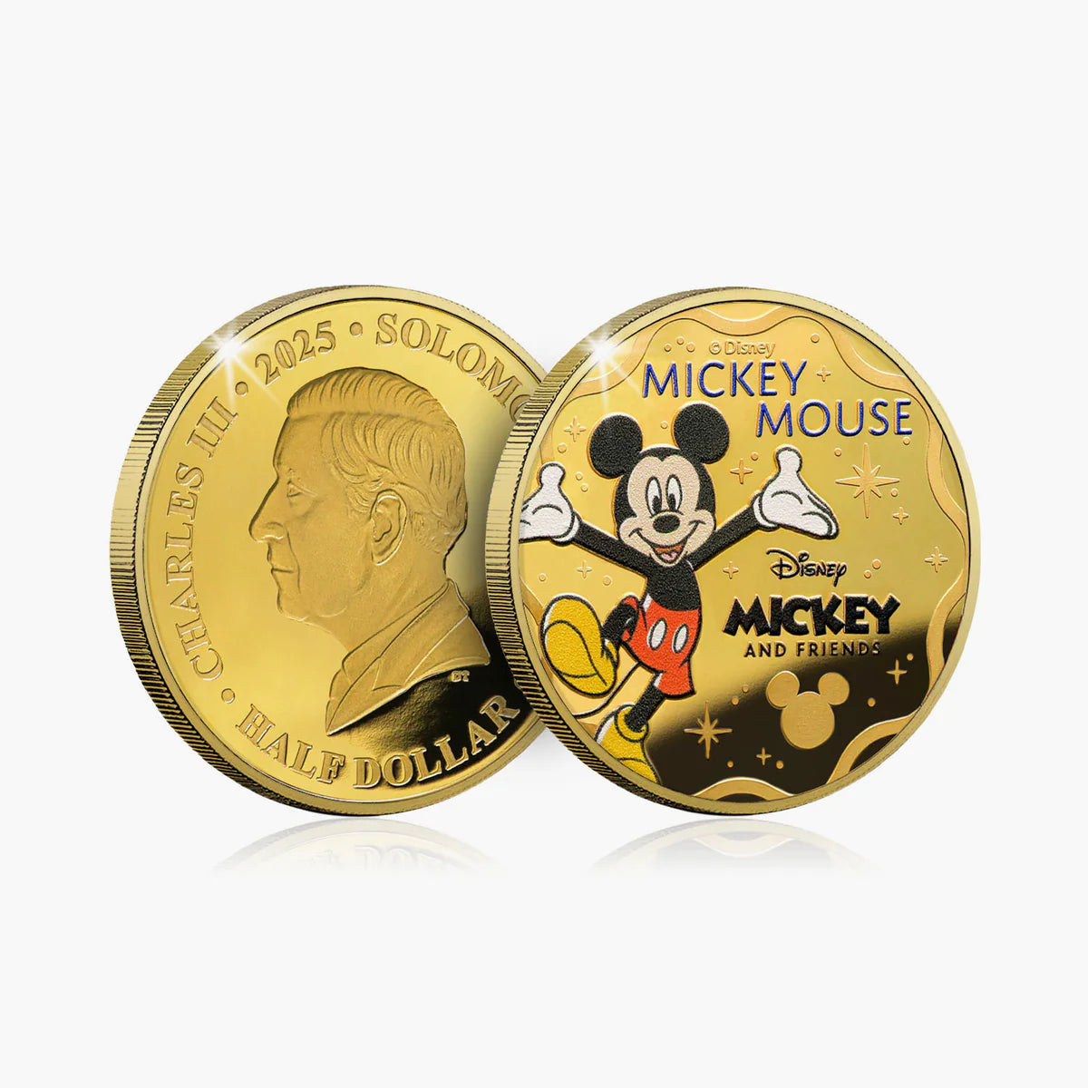 Coffret de pièces Disney officielles Mickey Mouse et ses amis pour toujours 2025