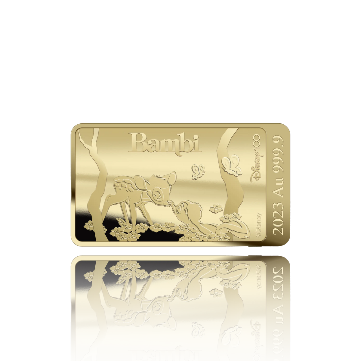 Bambi Goudbaar – Disney 100 Jaar (1/100 oz)