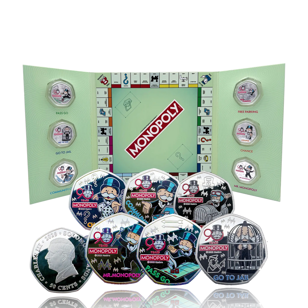 Monopoly 90e Verjaardag Muntenset