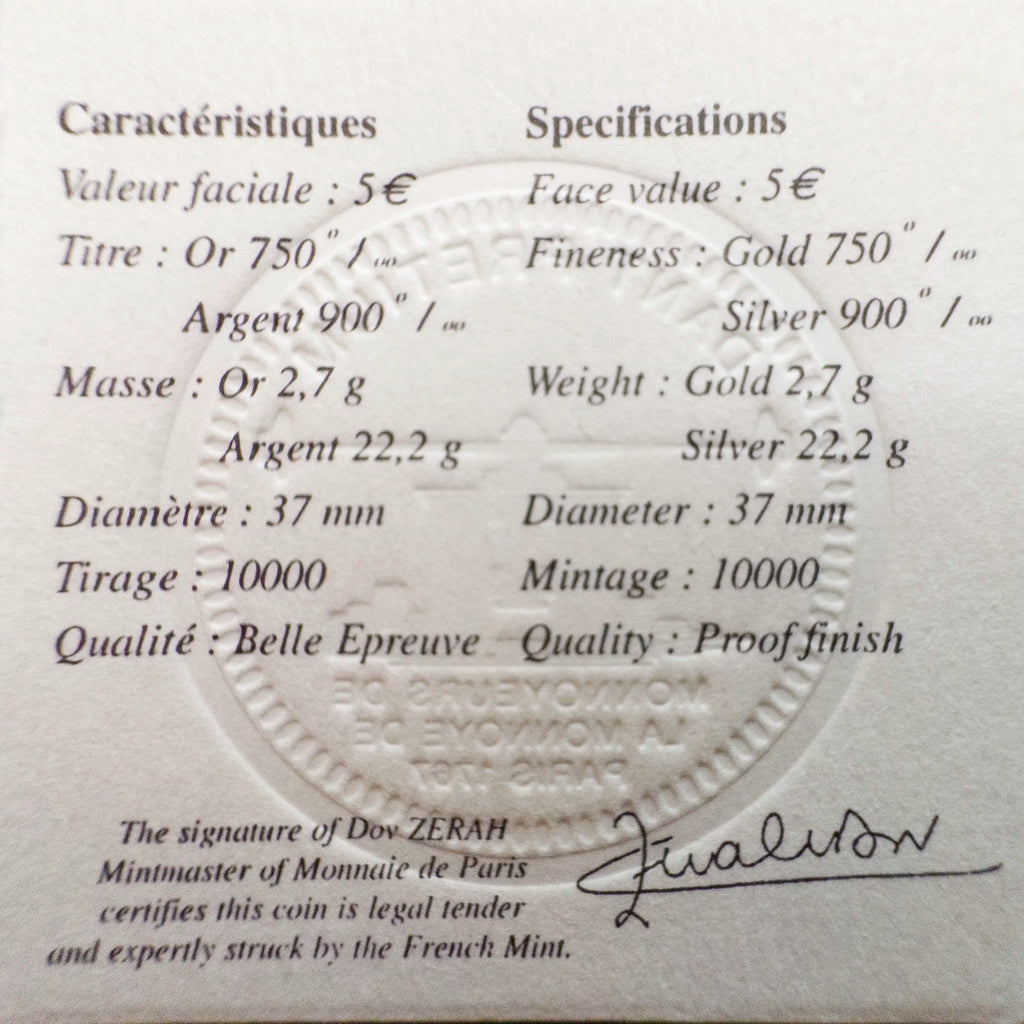 La Semeuse — 5 Euro Tweekleurig 2004