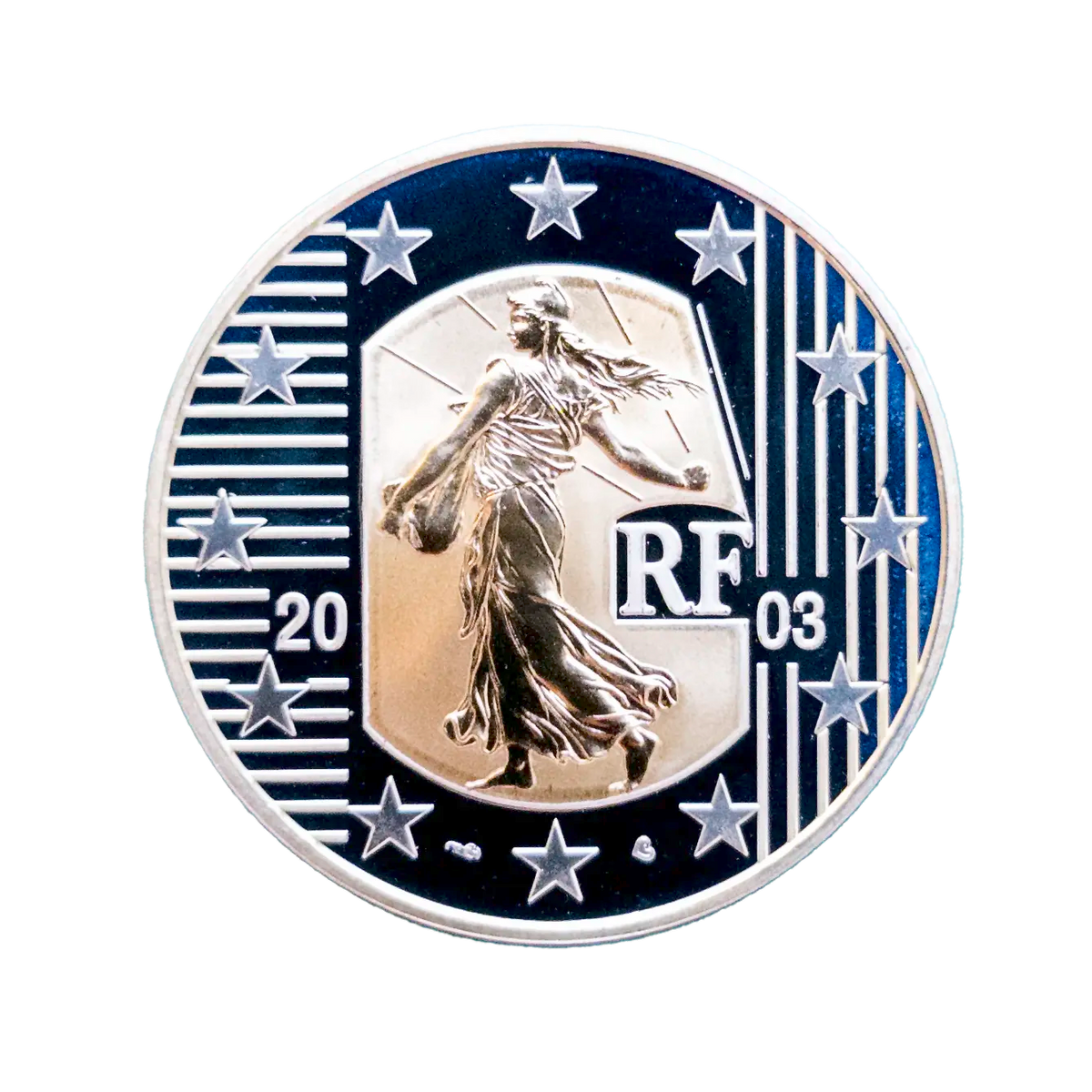 La Semeuse — 5 Euro Tweekleurig 2004