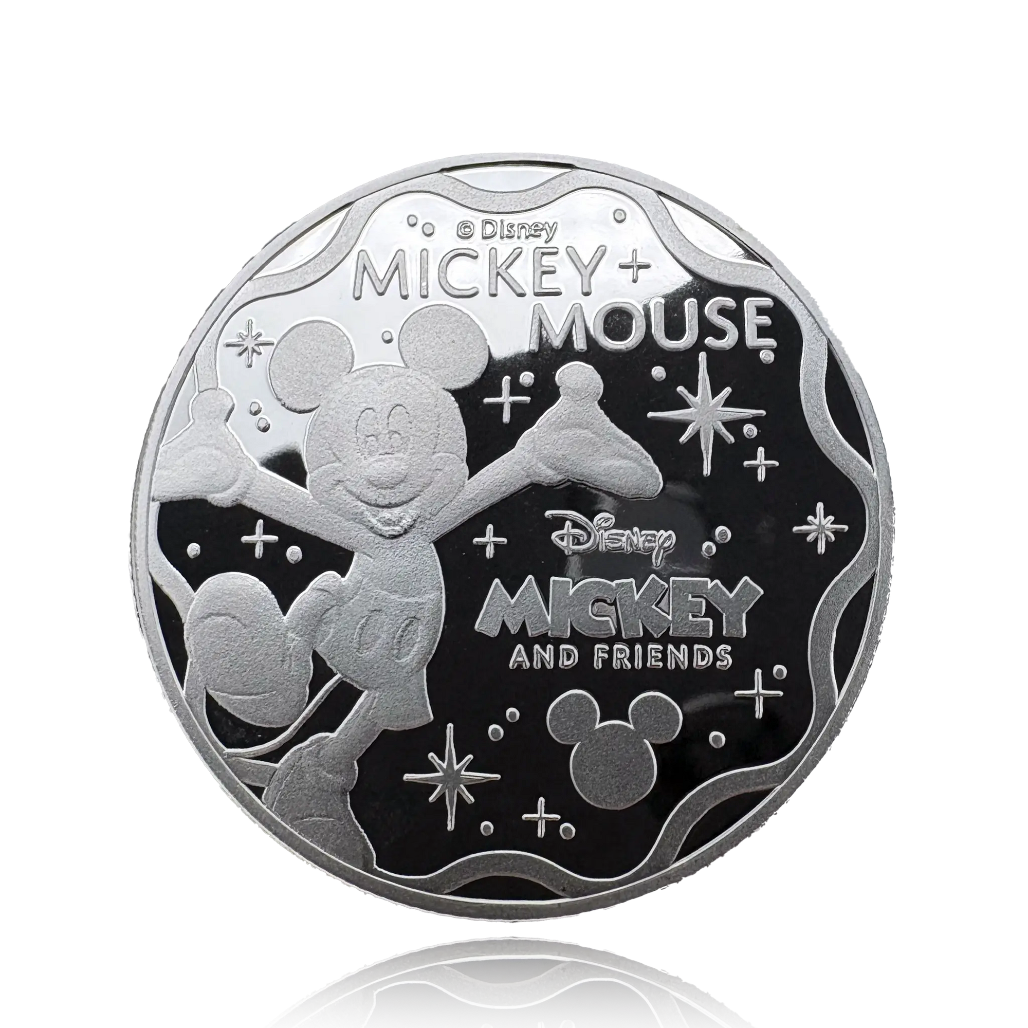 Mickey et ses amis en argent pur