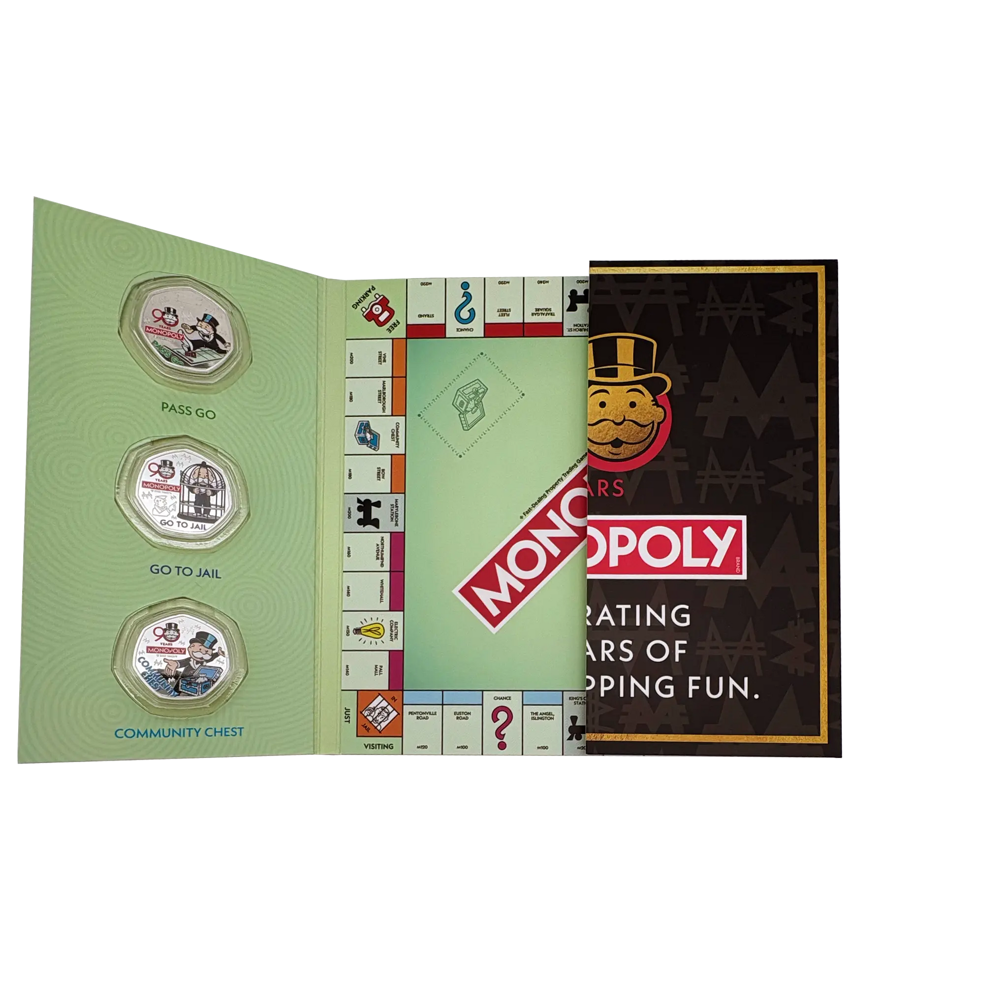Monopoly 90e Verjaardag Muntenset