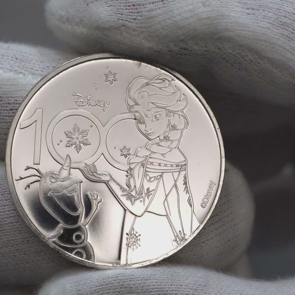 Disney 100th Anniversary Annual Set van 6 munten 2023 Brilliant Uncirculated 50p £2 £5