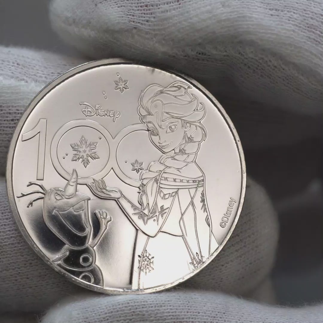 Disney 100th Anniversary Annual Set van 6 munten 2023 Brilliant Uncirculated 50p £2 £5