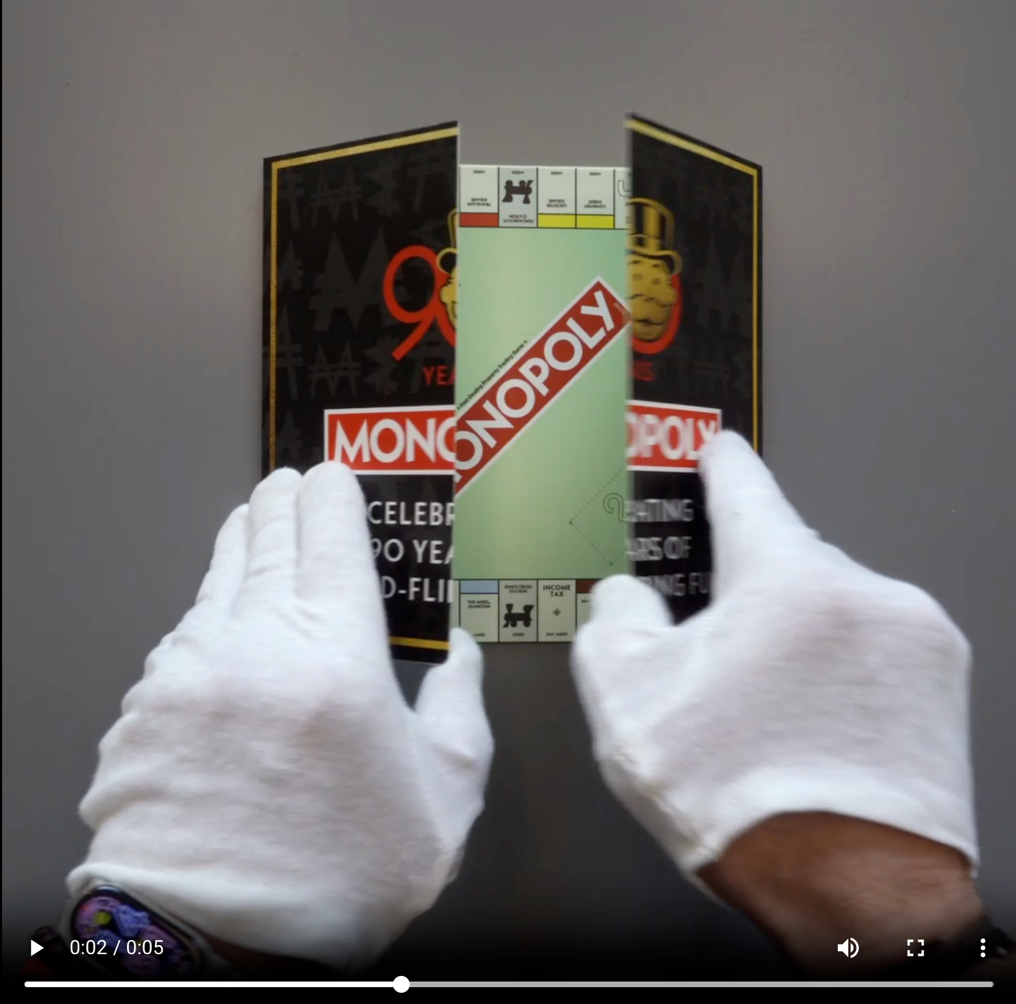 Monopoly 90e Verjaardag Muntenset