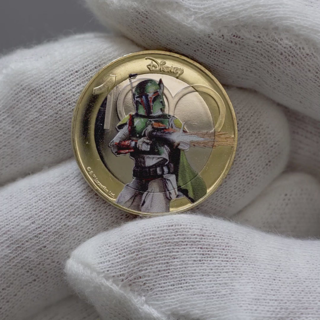  Star Wars Boba Fett munt