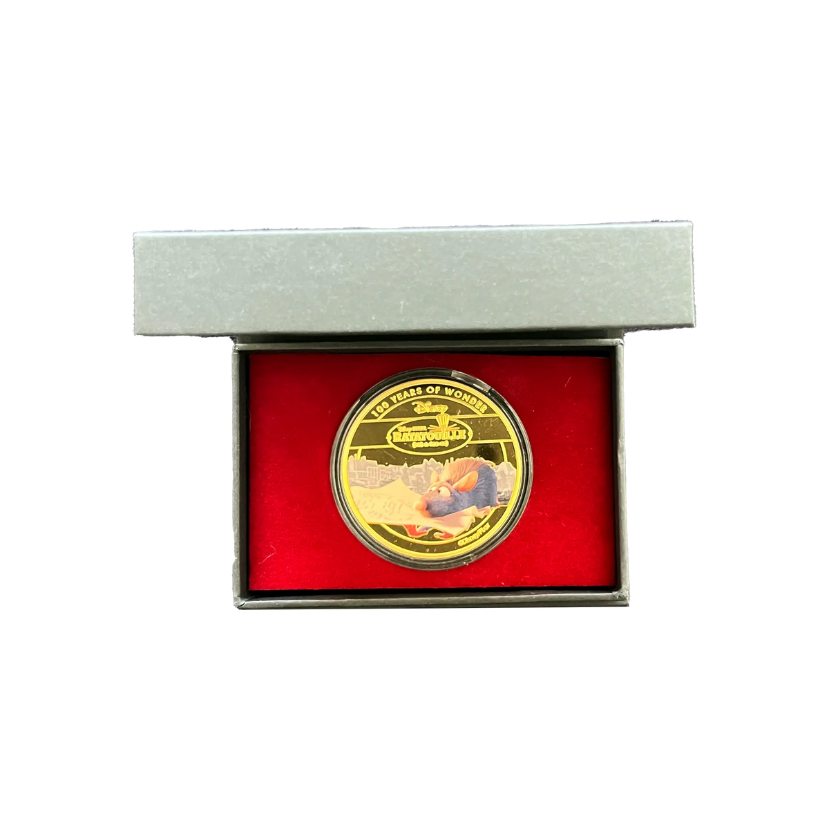 Ratatouille verguld 44mm